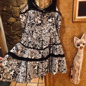 Living dead souls punk gothic dress